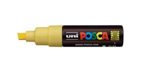 טוש אקרילי פוסקה PC-8K - צהוב POSCA