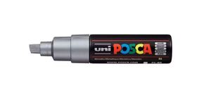 טוש אקרילי פוסקה PC-8K - כסף POSCA