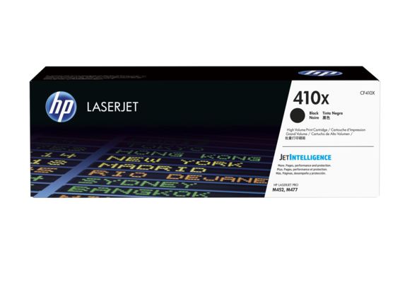 טונר שחור מקורי HP 410X Black Toner CF410X