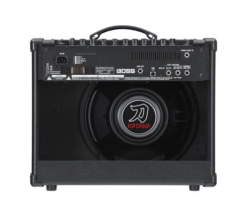 זוית נוספת BOSS Katana 50 mk2 EX guitar amplifier back