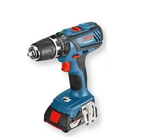 מברגה/מקדחה רוטטת נטענת + 2 סוללות BOSCH GSB 18-2 PLUS 2Ah