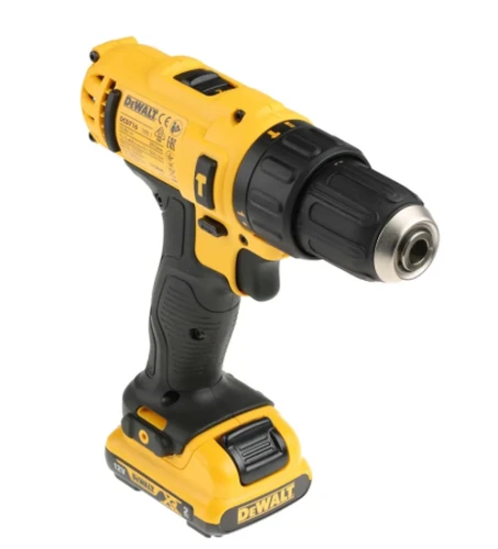 מברגה מקדחה רוטטת נטענת + 2 סוללות DeWALT DCD716D2 12V 2Ah