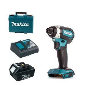 מברגת אימפקט נטענת בראשלס + סוללה MAKITA DTD153RF BL 18V 4Ah