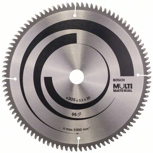להב Multi Material לעץ ואלומיניום "12 (305 מ"מ) - 100 שיניים Bosch 2608642209