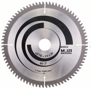 להב Multi Material לעץ ואלומיניום "8.5 (216 מ"מ) - 80 שיניים Bosch 2608640447