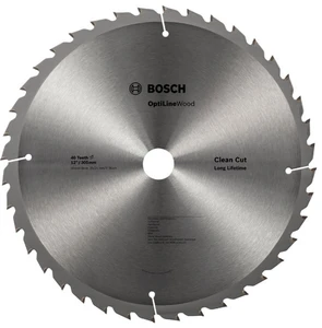 להב Optiline Wood לעץ "12 (305 מ"מ)- 40 שיניים Bosch 2608640920