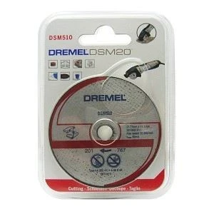 3 דיסקיות חיתוך למתכת ופלסטיק למסור דרמל DREMEL DSM510 - DSM20