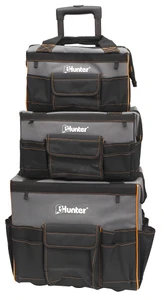 סט 3 תיקי טרולי לכלי עבודה 170118-009 HUNTER