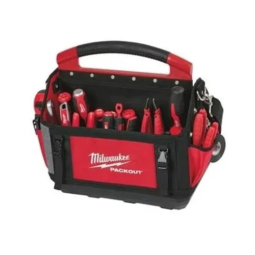 תיק טכנאי פתוח MILWAUKEE PACKOUT 40