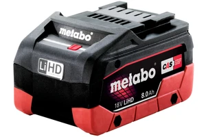 סוללת ליתיום metabo LiHD 18V 8AH 