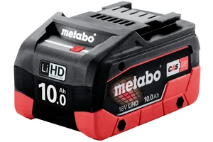 סוללת ליתיום metabo LiHD 18V 10AH 