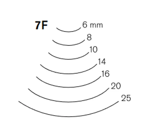 מפסלת זנב דג גאיג' - דגם  Pfeil 7F/8