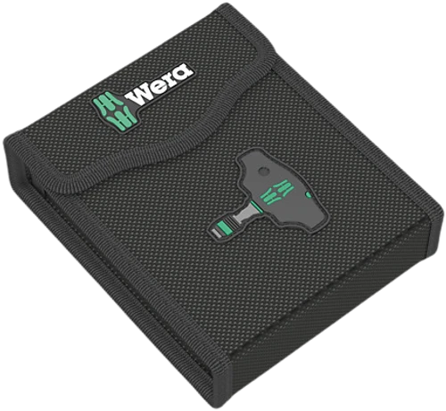 ידית T רצ'ט 80 שיניים - דגם 05023471001, Wera Kraftform Kompakt 400 RA Set 1