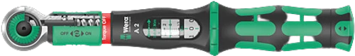 מפתח מומנט Safe Torque דרייב 1/4, 2-12 NM  דגם 05075801001- עצירה בטוחה במומנט הנדרש Wera 