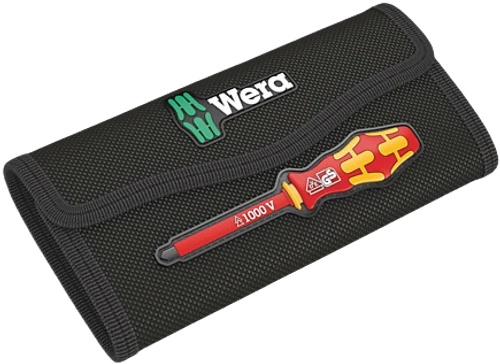 סט מברגי חשמל מתחלפים - דגם 05003471001, Wera Kraftform Kompakt VDE 18 Universal 1