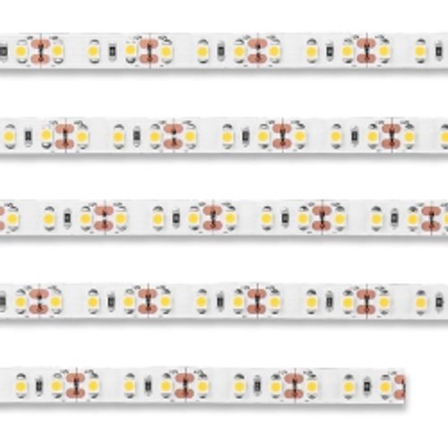 חבל 120 לדים 1 מטר מתוך גליל 50 מטר לבן קר 10W 24V