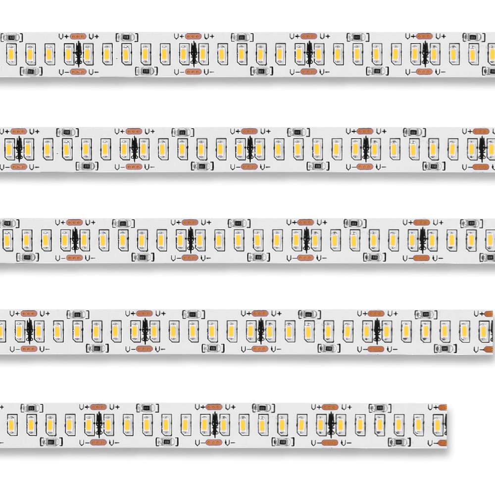 חבל 240 לדים (נמכר באריזה סגורה של 5 מטר בלבד) אור יום 20W 12V לפרופיל אלומיניום