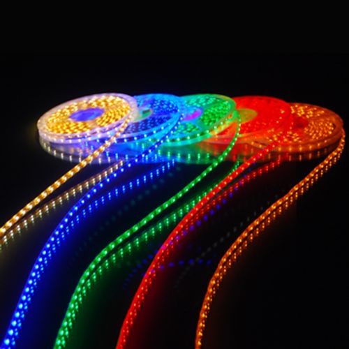 פס לד 60 לד מוגן מים לתאורה נסתרת לגינה אור כחול