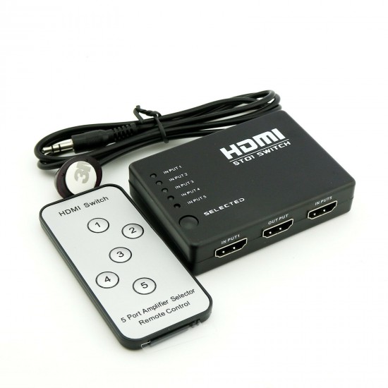 ממתג HDMI 1*3 + שלט רחוק PROTEC 831772000017