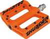 זוג פדלים פדוטק כתום - PEDOTEC THUNFER BMX PEDALS