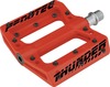 זוג פדלים פדוטק אדום - PEDOTEC THUNFER BMX PEDALS
