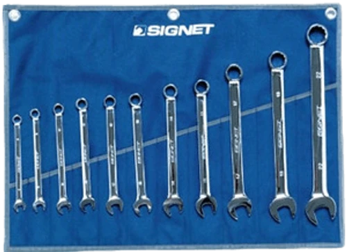 סט מפתחות רינג פתוח 11 יח' בנרתיק אינצ'י 030612 SIGNET