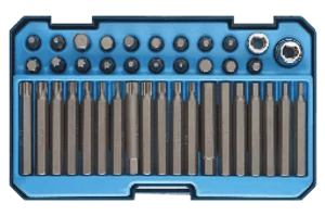 סט ביטים כוכב+TORX+אלן 40 יחידות 022023 SIGNET