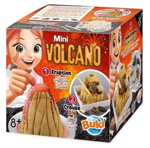 ערכת מיני הר געש מתפרץ וחפירת 5 סוגי סלעים געשיים