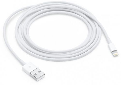 כבל Lightning לחיבור USB מקורי למוצרי אפל באורך 2 מטר