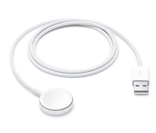 כבל טעינה מגנטי לשעון Apple חיבור USB-A באורך כ-1 מטר