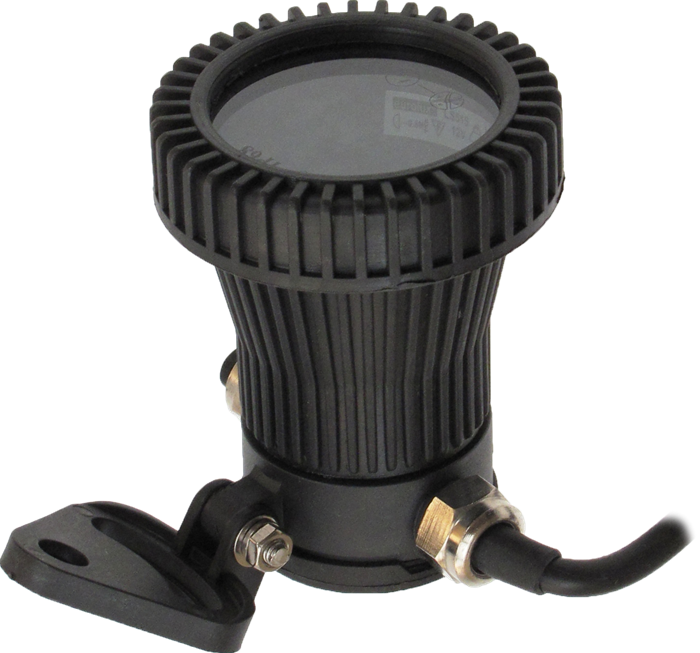 ספוט לבריכה 12V IP68  שחור 