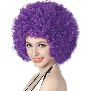 פאת אפרו סגול לתחפושת