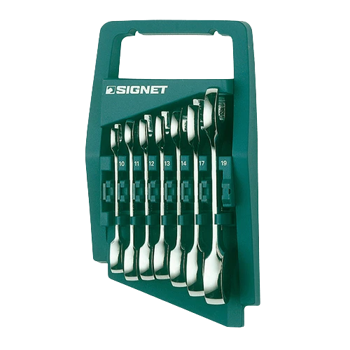 סט רינג פתוח קצר 7 יח' אינצ’ במתלה 030367 SIGNET