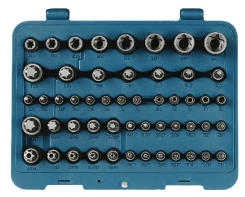 סט בוקסות + ביטים TORX 52 יחידות /מ