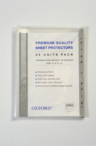 ניילון פס שחור 120מיקרון 1/25 OXFORD 