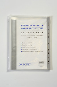 ניילון פס שחור 120מיקרון 1/25 OXFORD 