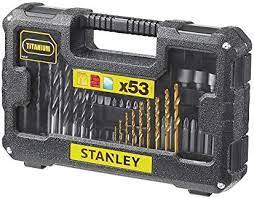 סט 53 ביטים ומקדחים   STANLEY