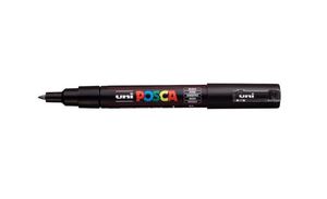 טוש אקרילי פוסקה PC-1MR - שחור POSCA