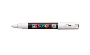טוש אקרילי פוסקה PC-1MR - לבן POSCA