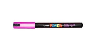 טוש אקרילי פוסקה PC-1MR - ורוד מטאלי POSCA
