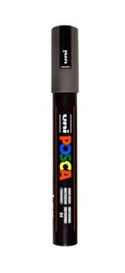 טוש אקרילי פוסקה PC-5M - אפור עמוק POSCA