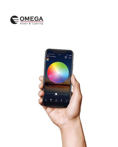 קיט 5 מ' סרט לד RGB IP20 WIFI  לד 14.4W  60 אומגה