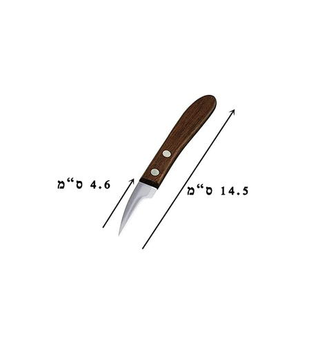 סט 4 סכינים לעיצוב, קילוף וחיתוך (טורנה)