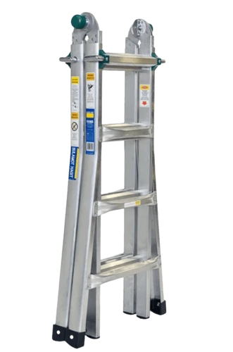 סולם אלומיניום טלסקופי 4X5 5.27 מטר 209905-2 חגית