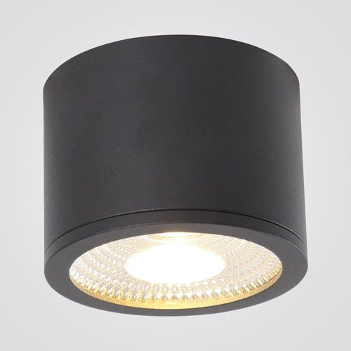 ספוט צילינדר גלורי 7W שחור אור חם 3000K