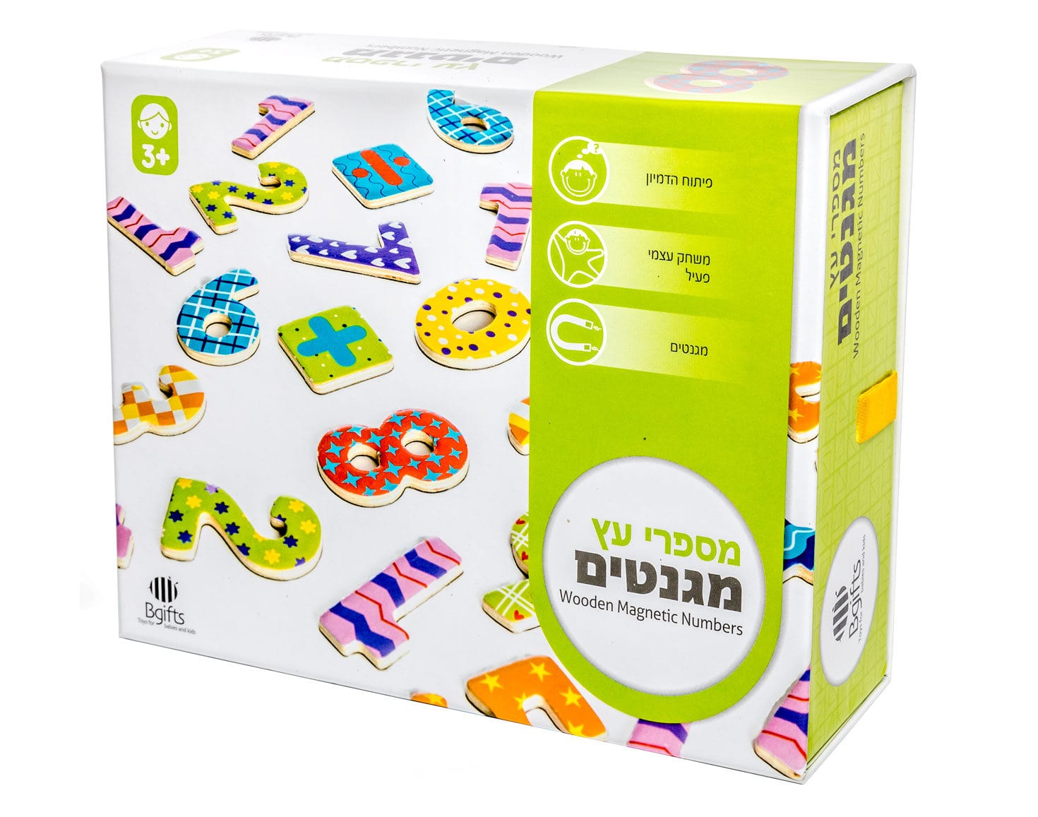 מספרי עץ מגנטים