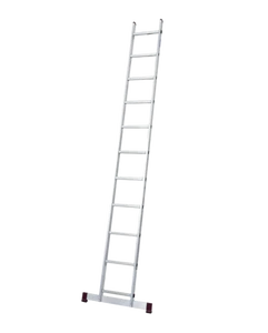 סולם אלומיניום 11 שלבים יחיד נשען גרמניה 201011-4 חגית