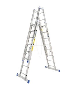 סולם אלומיניום 4X12 דו-צדדי שחיל 202704 חגית