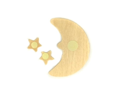 קולב מעץ ליצירה - ענן
