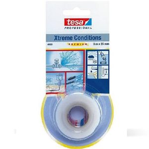 סרט אקסטרים 25X3 מתאחה מתאים למשטחים שונים ומספק אטימה הרמטית מיידית דגם 107-04600-3-25 טסה